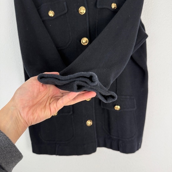Lauren Ralph Lauren Military Inspired Knitwear Sweater Cardigan Jacket 1X - Picture 3 of 7